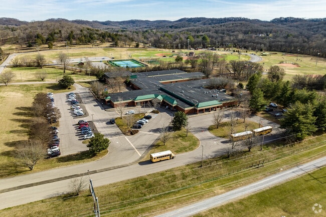 Grassland Elementary School's campus is adjacent to Grassland Park.