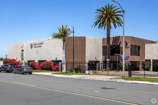 The school building of the Classical Academy High School in Escondido.