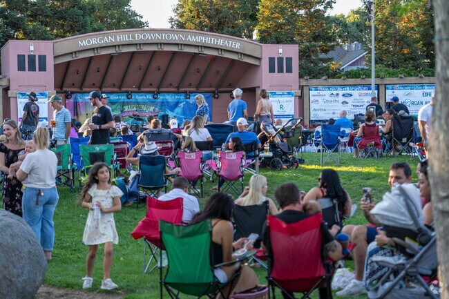 Unwind with live performances every Friday in Morgan Hill.