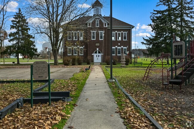 The Clifford Branch of the Lapeer District Library is in a former 1912 schoolhouse.