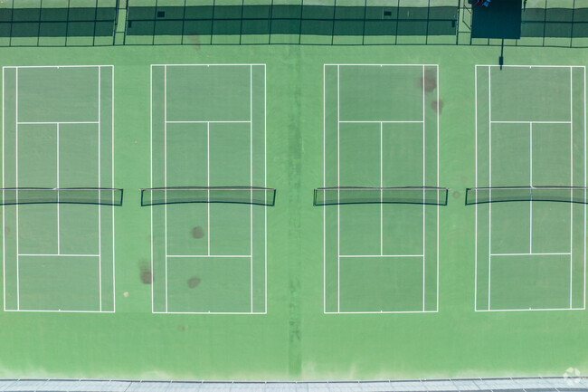 Tennis is in session at Fossil Hill Middle School, serving up prime athletic education.