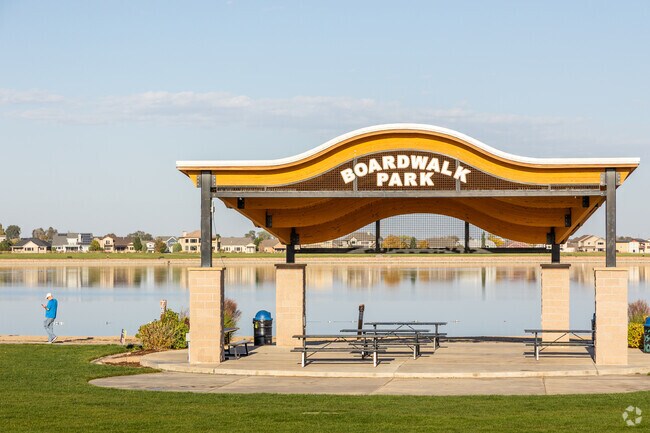 Boardwalk Park offers a variety of amenities in Downtown Windsor.