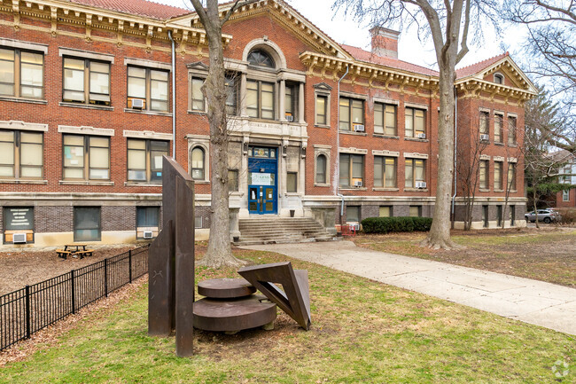 Graham Elementary and Middle School is located in University, Columbus Ohio.