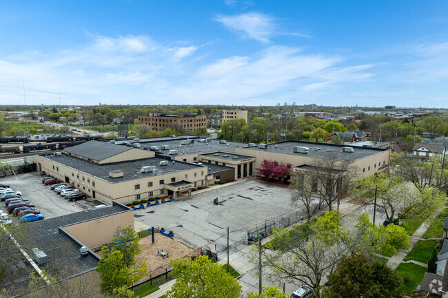 Students can enjoy the beautiful campus at Holy Redeemer Christian Academy.