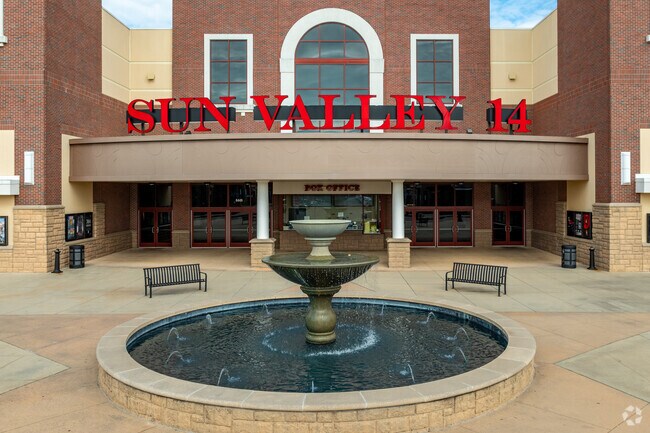 The Sun Valley 14 movie theater is a popular spot for Indian Trail locals.