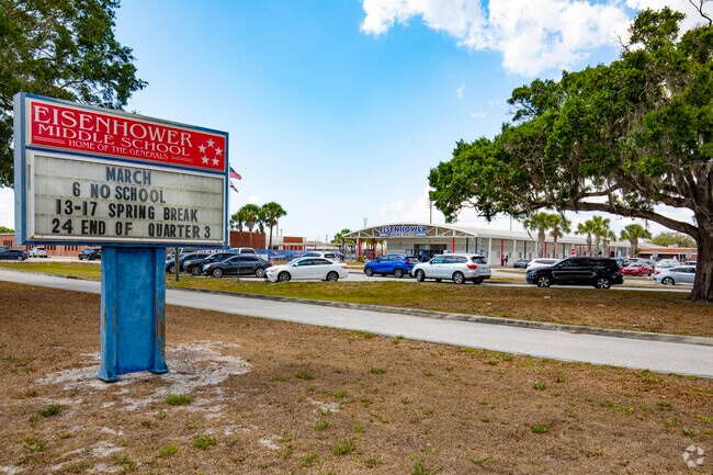 Eisenhower Middle School is one of the choices for kids in Apollo Beach.