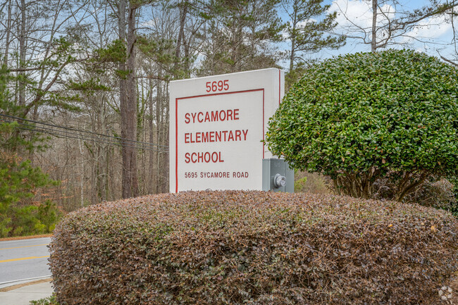 Sycamore Elementary School is home to over 700 students from the surrounding area.