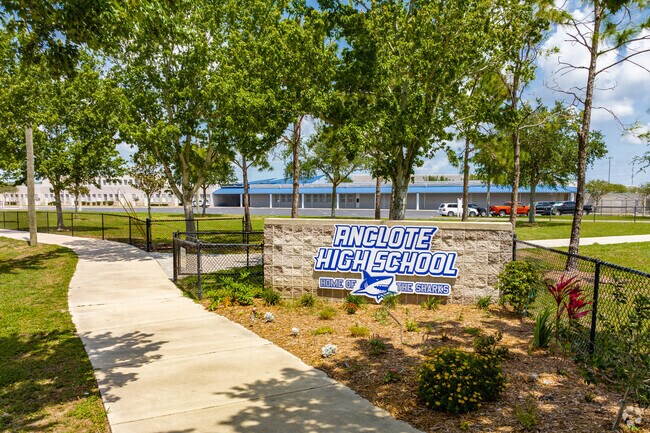 Anclote High School has 1,198 students with a student-teacher ratio of 23 to 1.