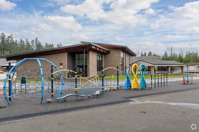 Endeavour Elementary School play area.