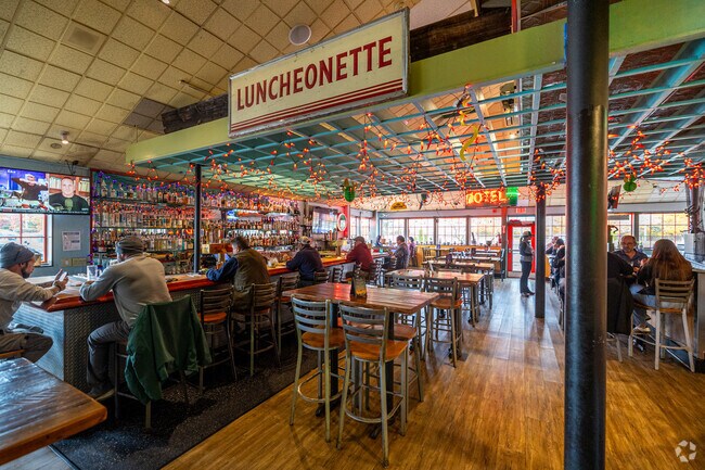 Shorty's Mexican Roadhouse offers both a bar and dinning room nearby to Straw Smyth.