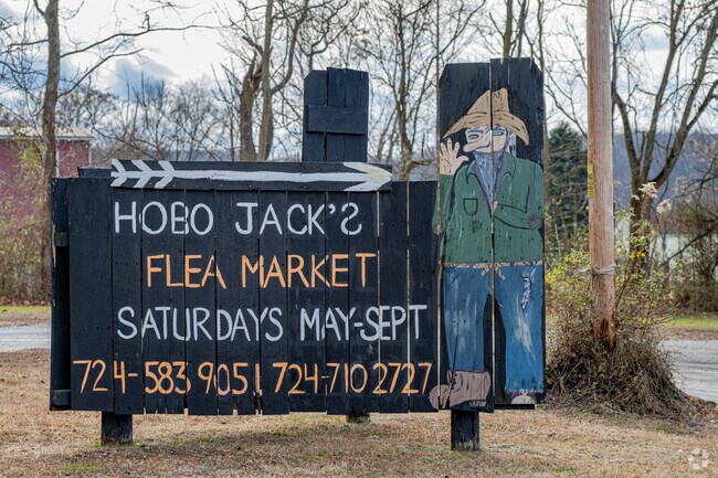 Hobo Jack’s Flea Market runs in Nicholson Township during spring and summer.