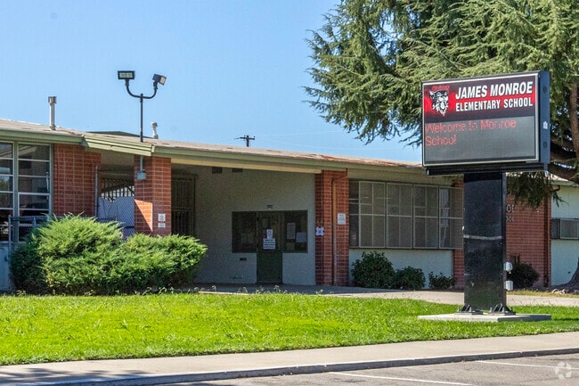 Monroe Elementary School in Kennedy serves 541 students in grades K-8.