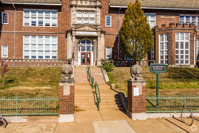 Neighborhood students can attend Hamilton Elementary.