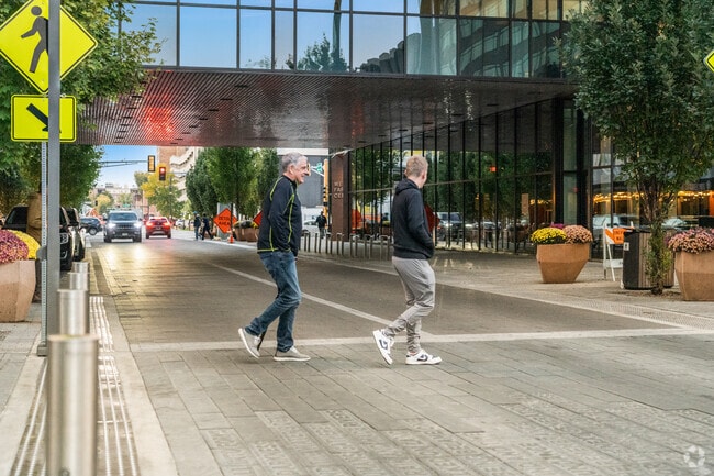 Foxcroft's quiet streets offer a suburban escape with beautiful homes and tree-lined views.