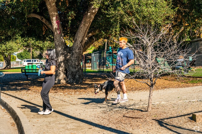 Bring your pup to South Hills Dog Park in South Glendora.