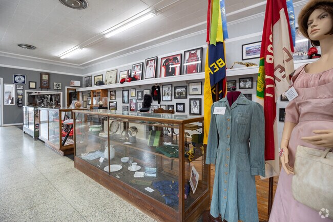 Inside the Albertville City Museum you will find treasures donated by local residents that tell the history of the town.