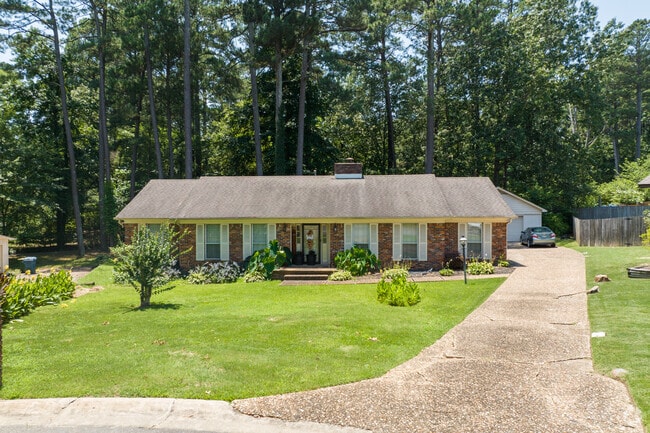 Traditional home in the small town of Otter Creek Crystal, Arkansas.