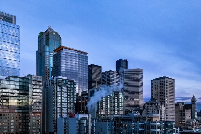 Residential living in Pike Place Market consists of condo living with stunning waterfront views.