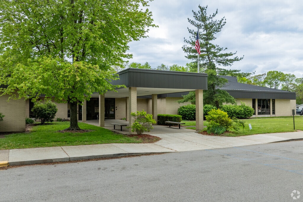 Ouabache Elementary Public Pre-K & Elementary School entrance.