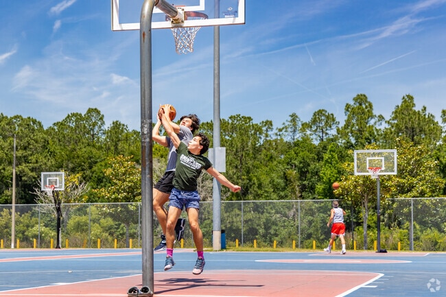 Locals can find a one-on-one basketball games at local parks in Wesley Chapel.