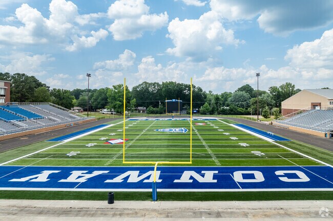 Enjoy friday night lights with Conway High School football.
