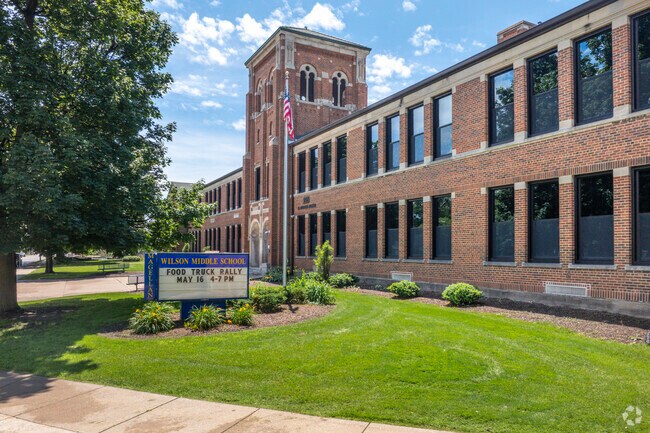 Wilson Middle School in Appleton serves grades 7-8.