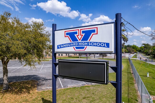 Vanguard High School is a highly rated, public school located in Ocala.