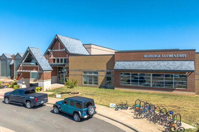 Heritage Elementary School is graded an A according to Niche.com