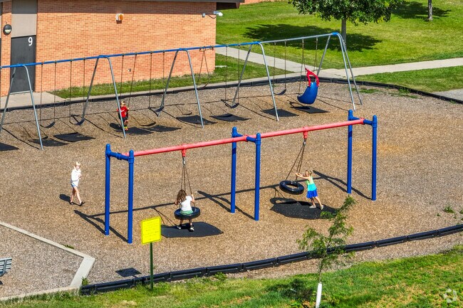 Your children will love playing on the playground at Longfellow Elementary School.