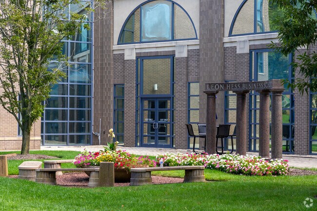 The Leon Hess Business School at Monmouth University in West Long Branch.