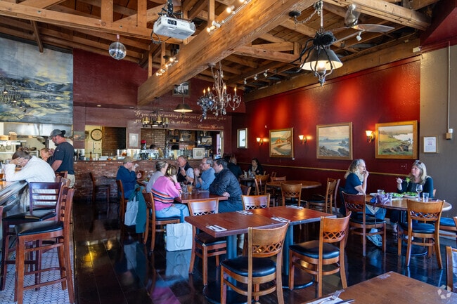 Melville Tavern in Monterey Vista serves burgers with a side of maritime charm.