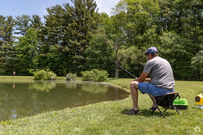 Grab your fishing gear and head to Connoquenessing Borough Park.