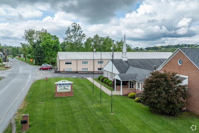 Mt Carmel Christian School sits off the main local road for easy access.