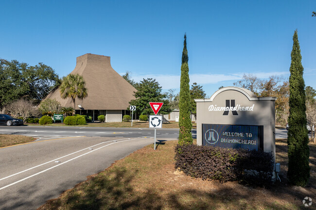 Diamondhead is a mater planned community resembling a Hawaiian village.