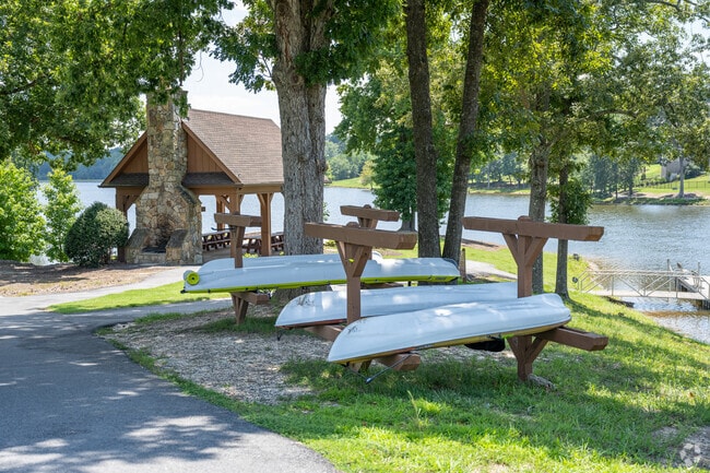 Grab a canoe and get out on the water at Sterling on the Lake.