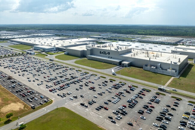 The Kia manufacturing plant near Valley, Alabama, plays a vital role in the local economy, providing employment opportunities for hundreds of individuals within a 40-mile radius.