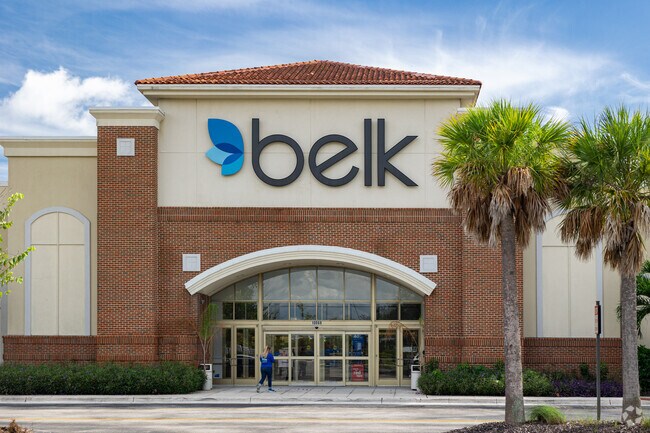 Belk is a popular department store at Gulf Coast Town Center near Three Oaks.