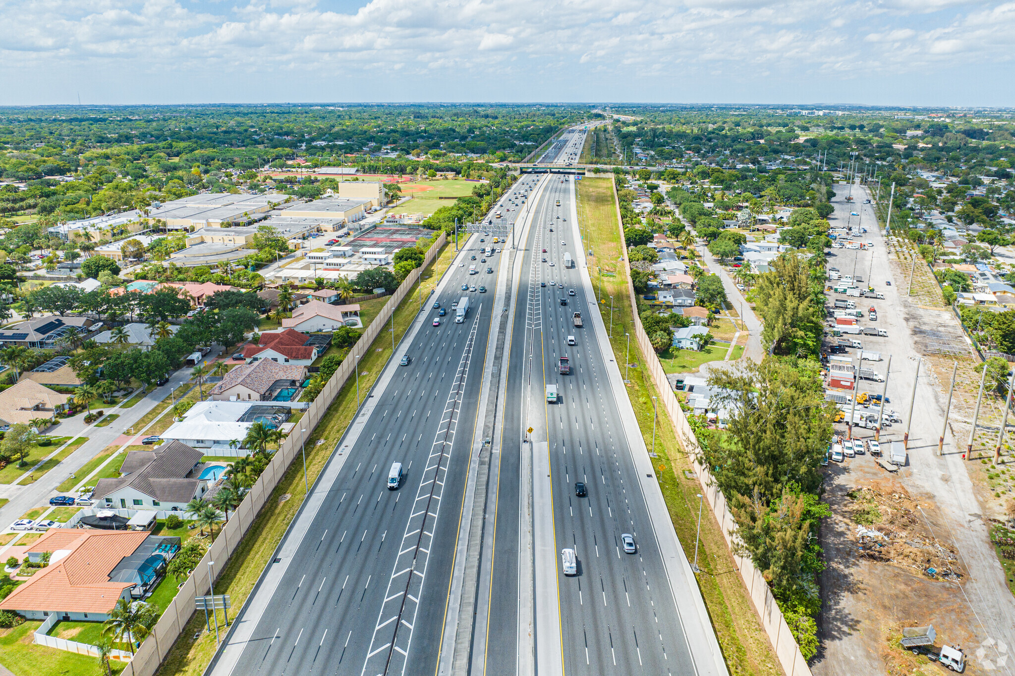 It's easy to access the Turnpike from Broadview Park.