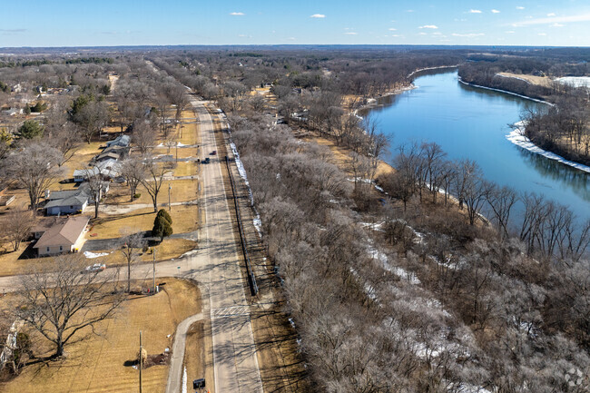 Residents of Roscoe enjoy access to parks have access to the nearby Rock River, just a walk from many homes.
