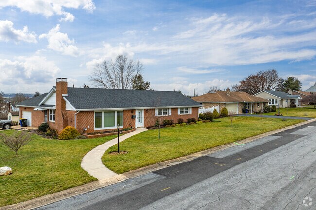 Ranch homes in West York typically sit on sizable lots.