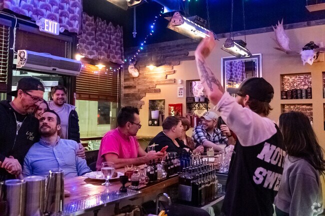 Industry East in downtown Manchester is a great place for cocktails.