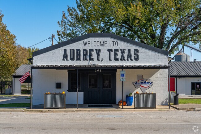 Aubrey is a family friendly community that welcomes all!