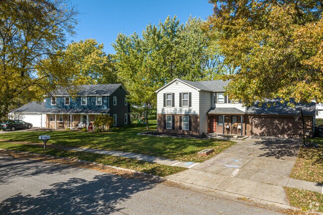 Greentree offers a variety of houses, including Colonial and split-level.