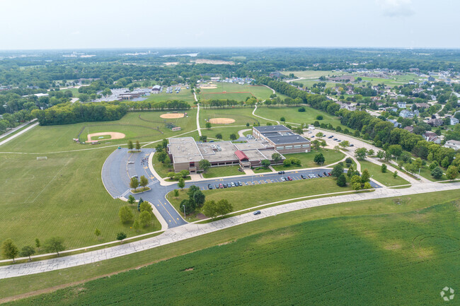 Channahon Junior High School has students in grades 7-8.