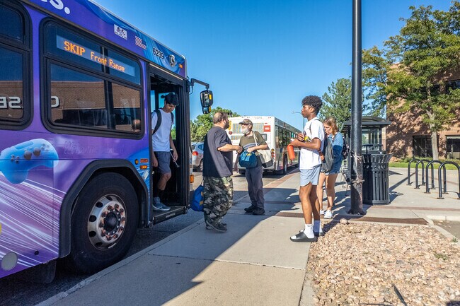 Table Mesa provides convenient public transportation options for its residents.