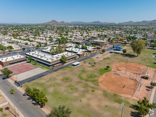 Constitution Elementary School has plenty of outdoor recreation options for students.