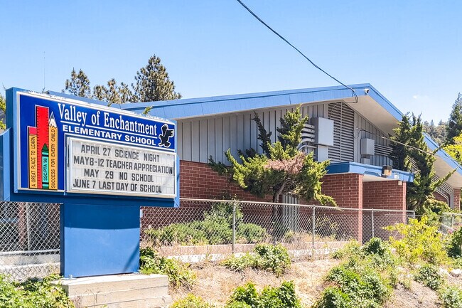 Valley of Enchantment Elementary in Crestline serves San Bernardino Mountain students.