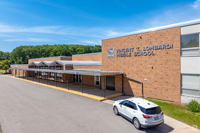 Lombardi Middle School scores a C+ by Niche.