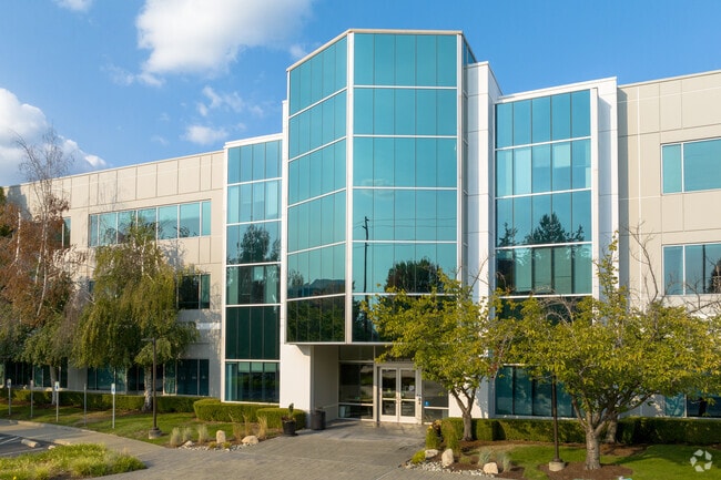 Bear Creek’s Microsoft Millennium campus blends innovation with forested surroundings.