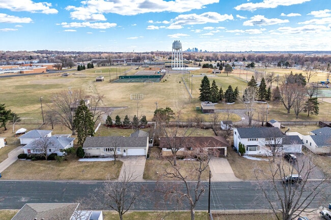 The Christie neighborhood is located adjacent to Commons Park and Fridley Middle School.